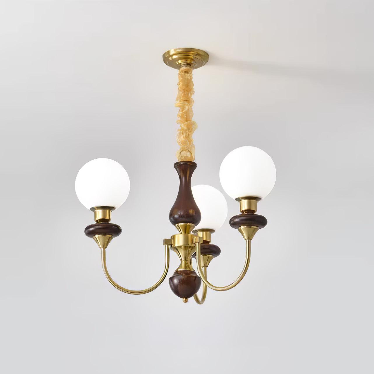 Retro Monique Chandelier - Letslighting