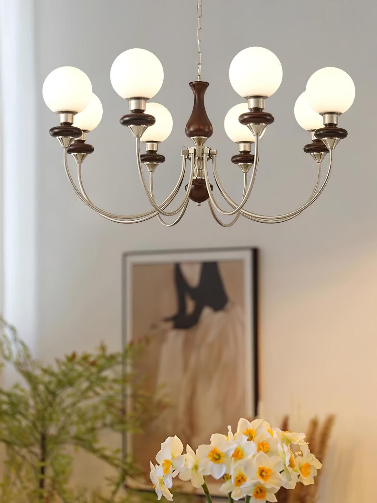 Retro Monique Chandelier - Letslighting