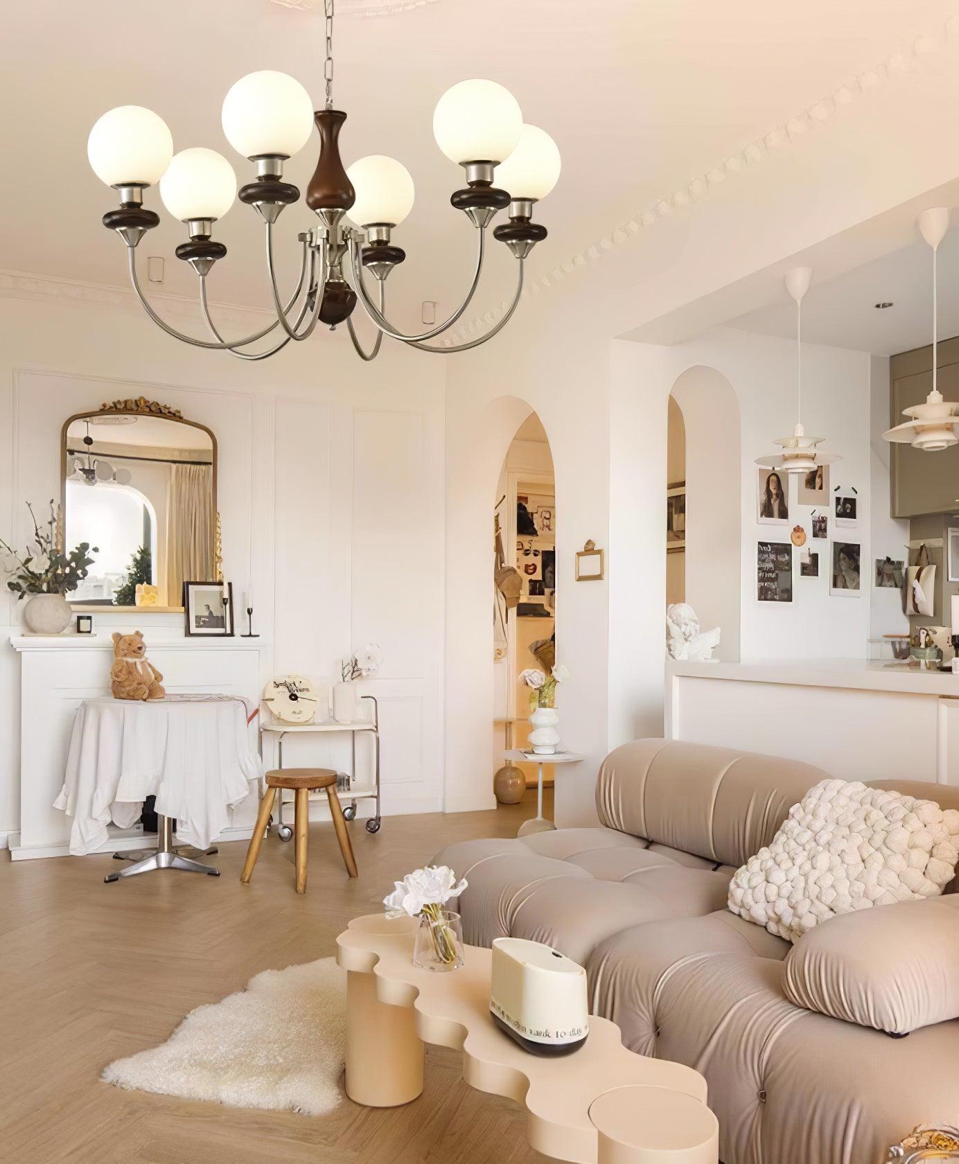 Retro Monique Chandelier - Letslighting