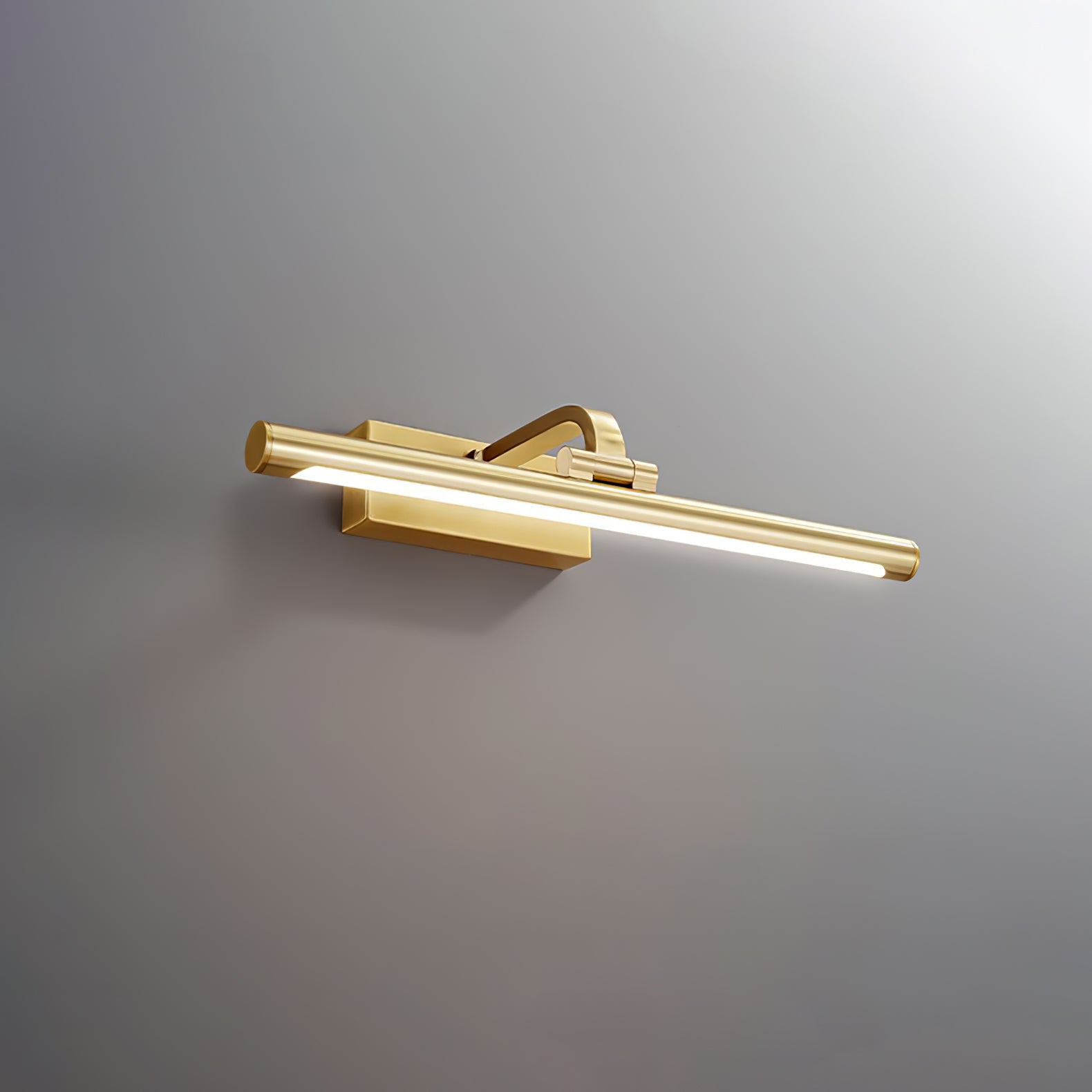 Walnut Color Linear LED Wall Light - Letslighting