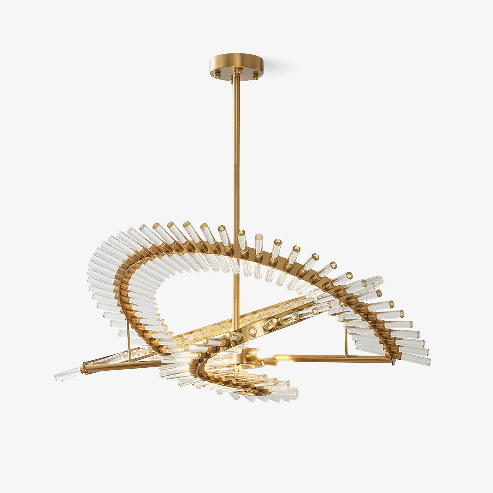 Amara Glass Chandelier - Letslighting