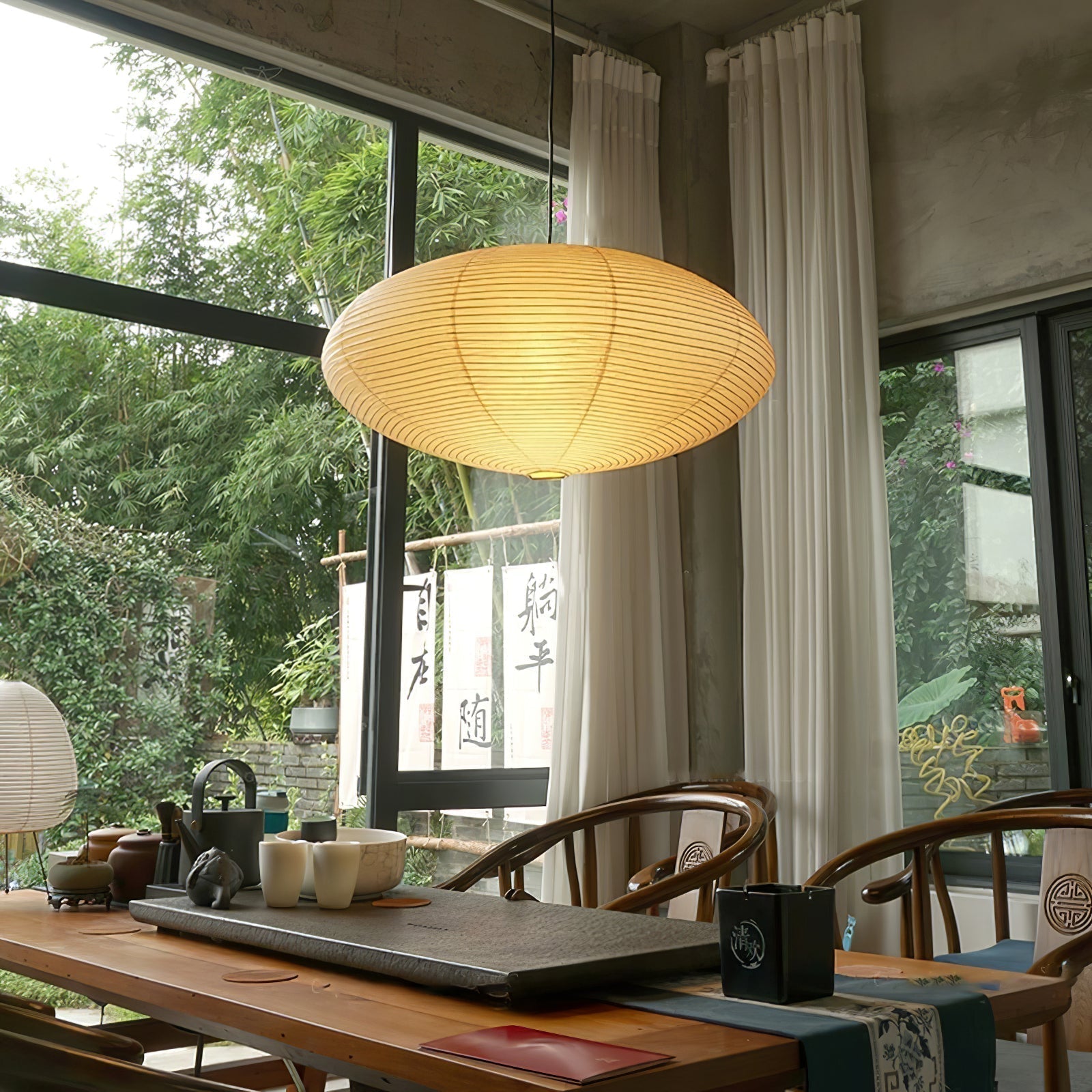 Washi Paper 15A Pendant Light - Letslighting
