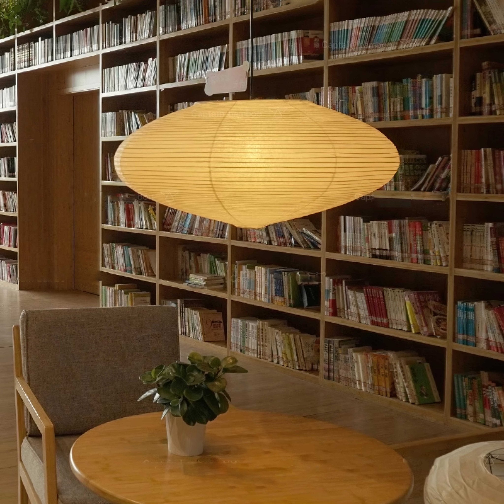 Washi Paper 15A Pendant Light - Letslighting