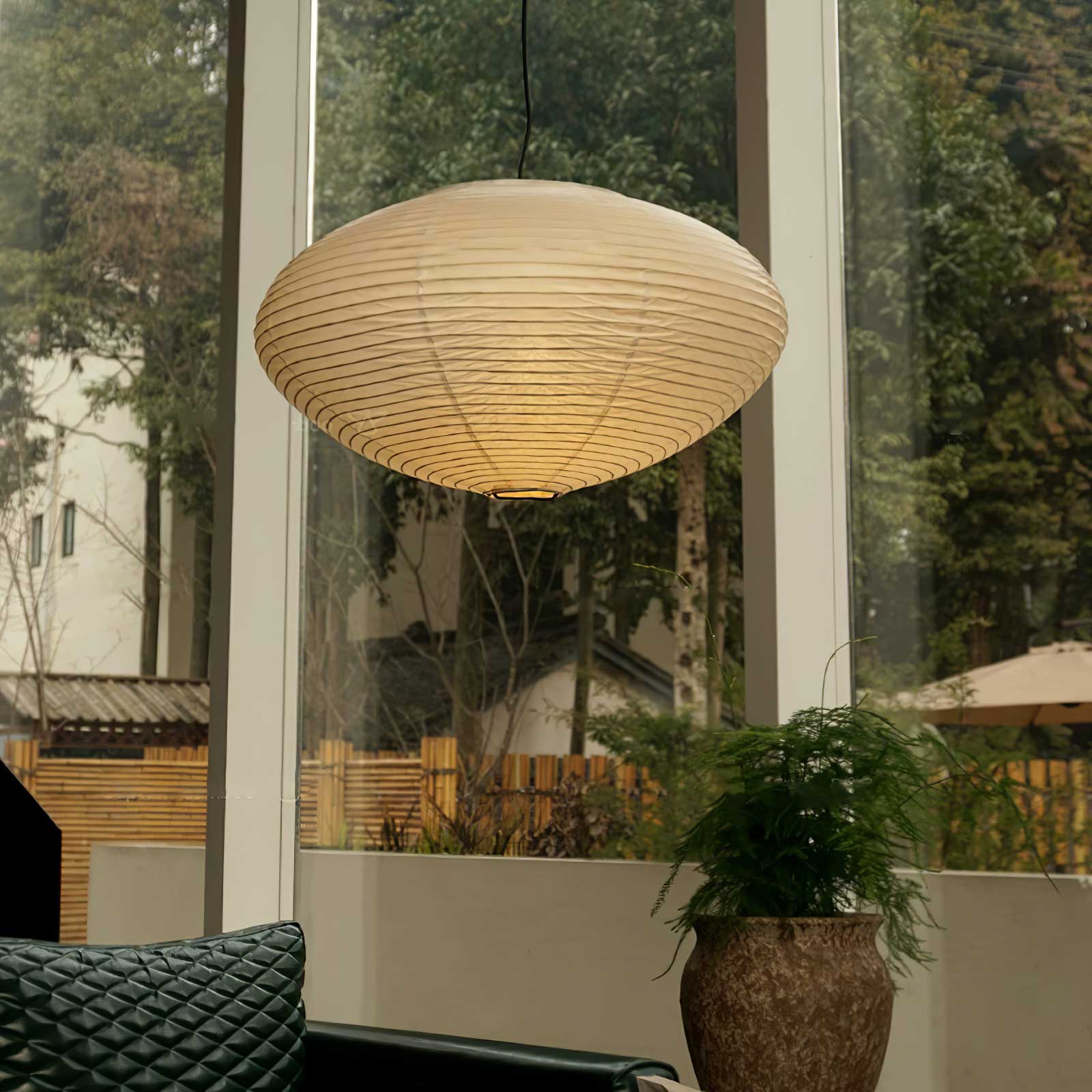 Washi Paper 15A Pendant Light - Letslighting