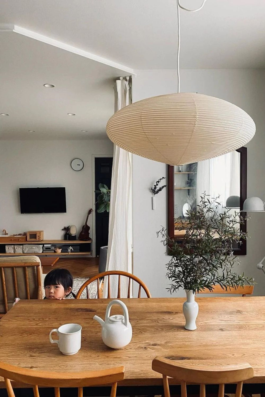 Washi Paper 15A Pendant Light - Letslighting