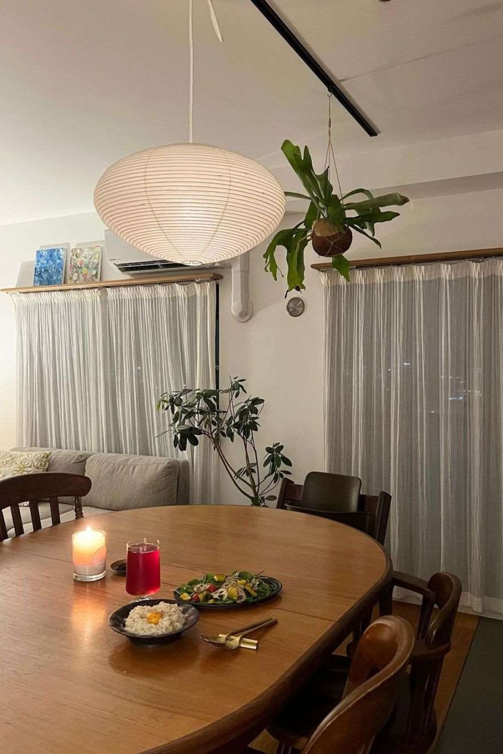 Washi Paper 15A Pendant Light - Letslighting