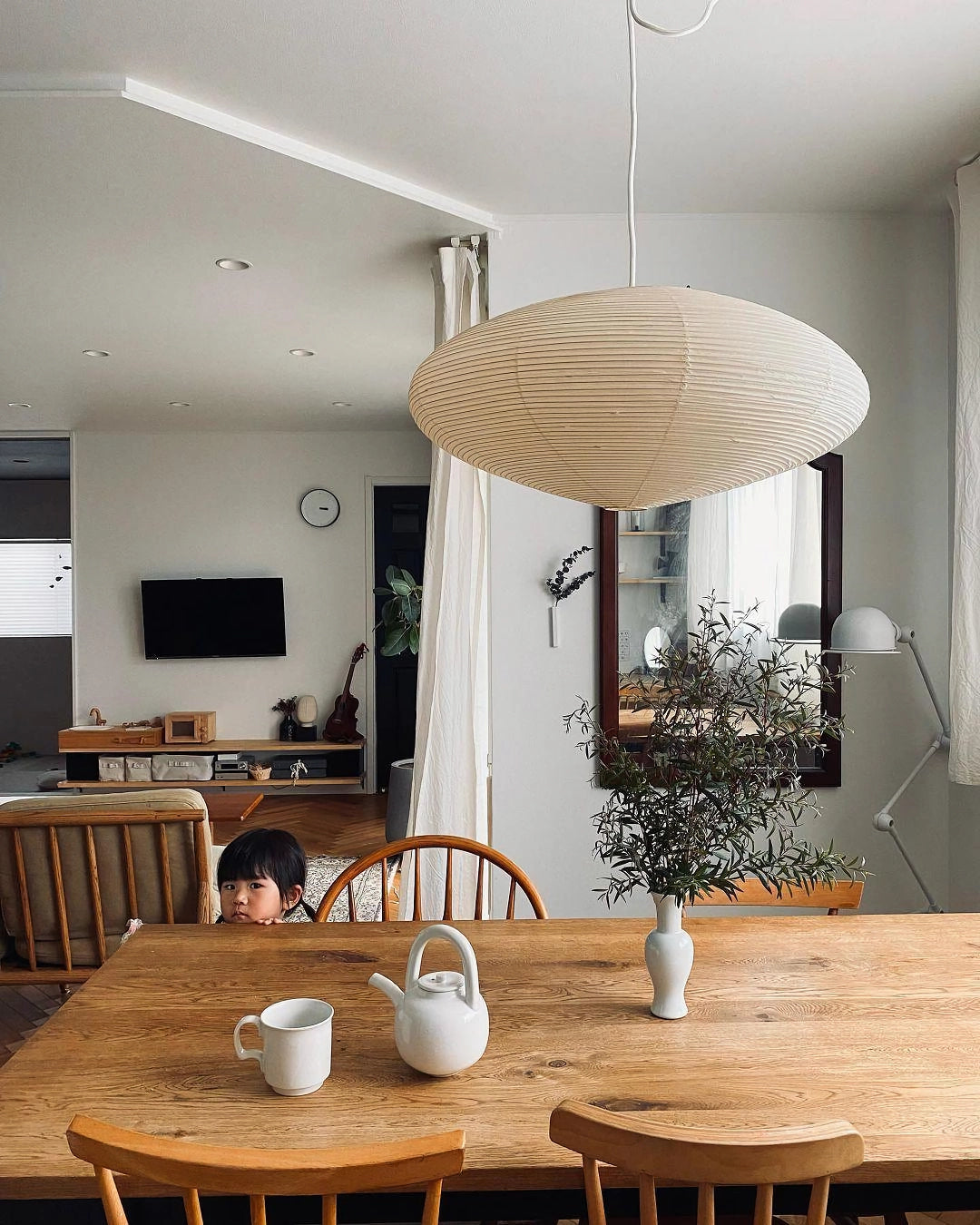 Washi Paper 15A Pendant Light - Letslighting