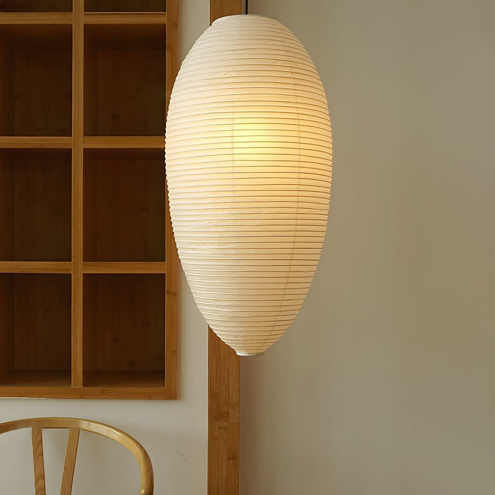 Washi Paper Chestnut Pendant Lamp - Letslighting