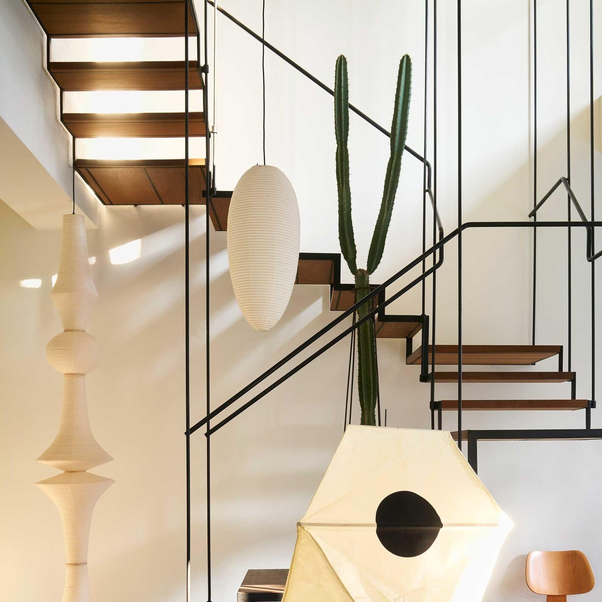 Washi Paper Chestnut Pendant Lamp - Letslighting