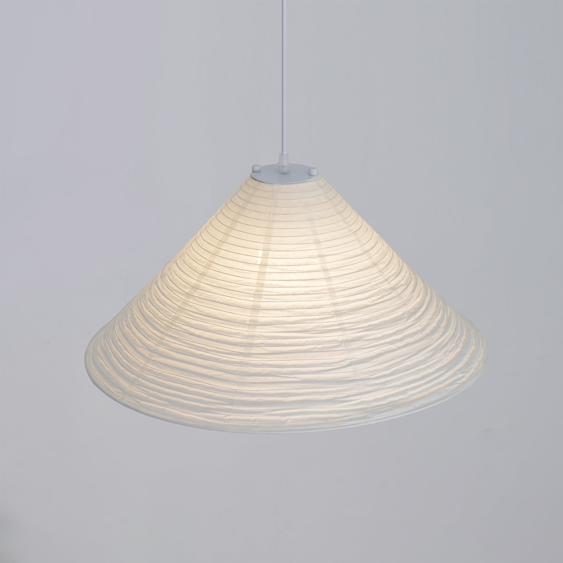 Washi Paper Pyramid Pendant Lamp - Letslighting
