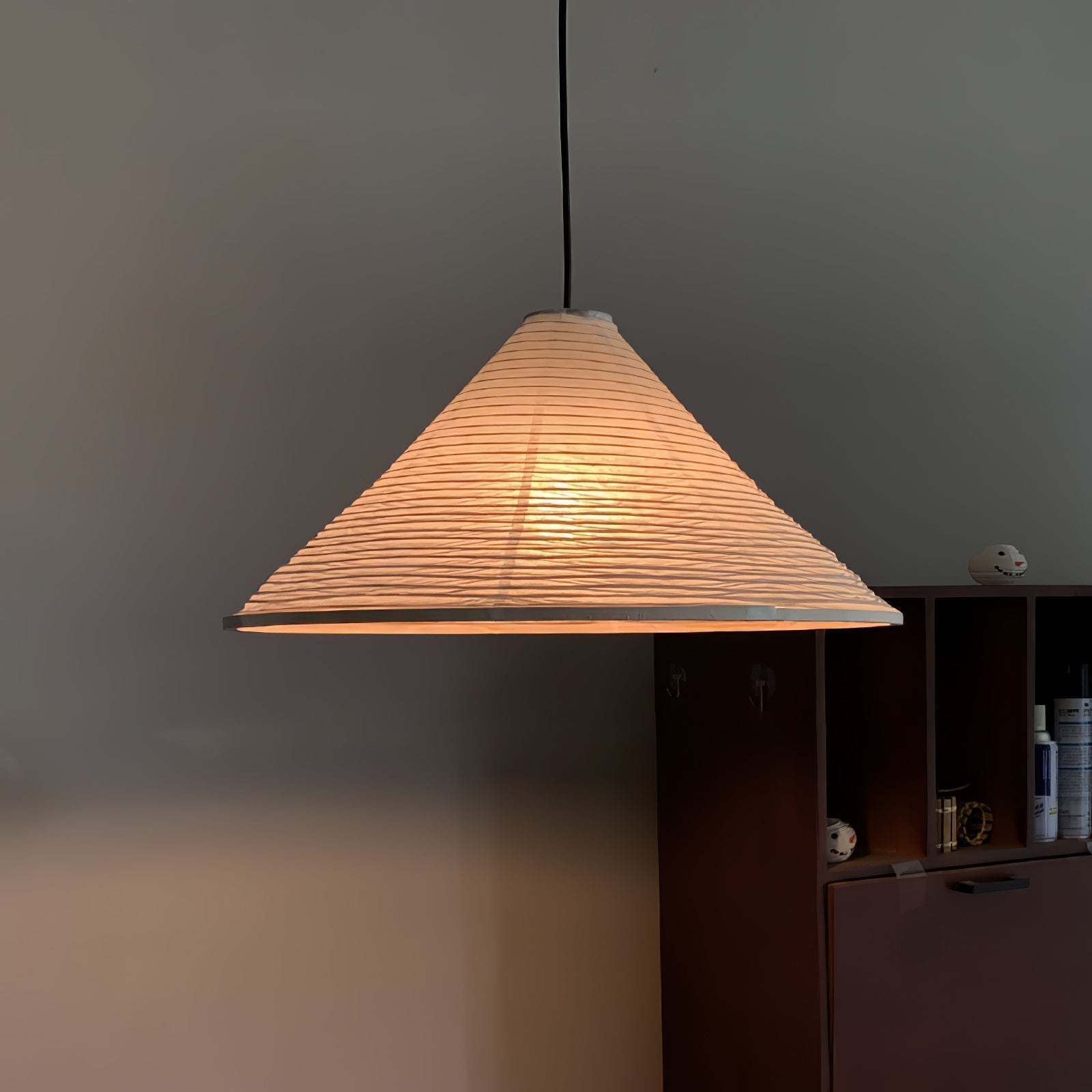 Washi Paper Pyramid Pendant Lamp - Letslighting