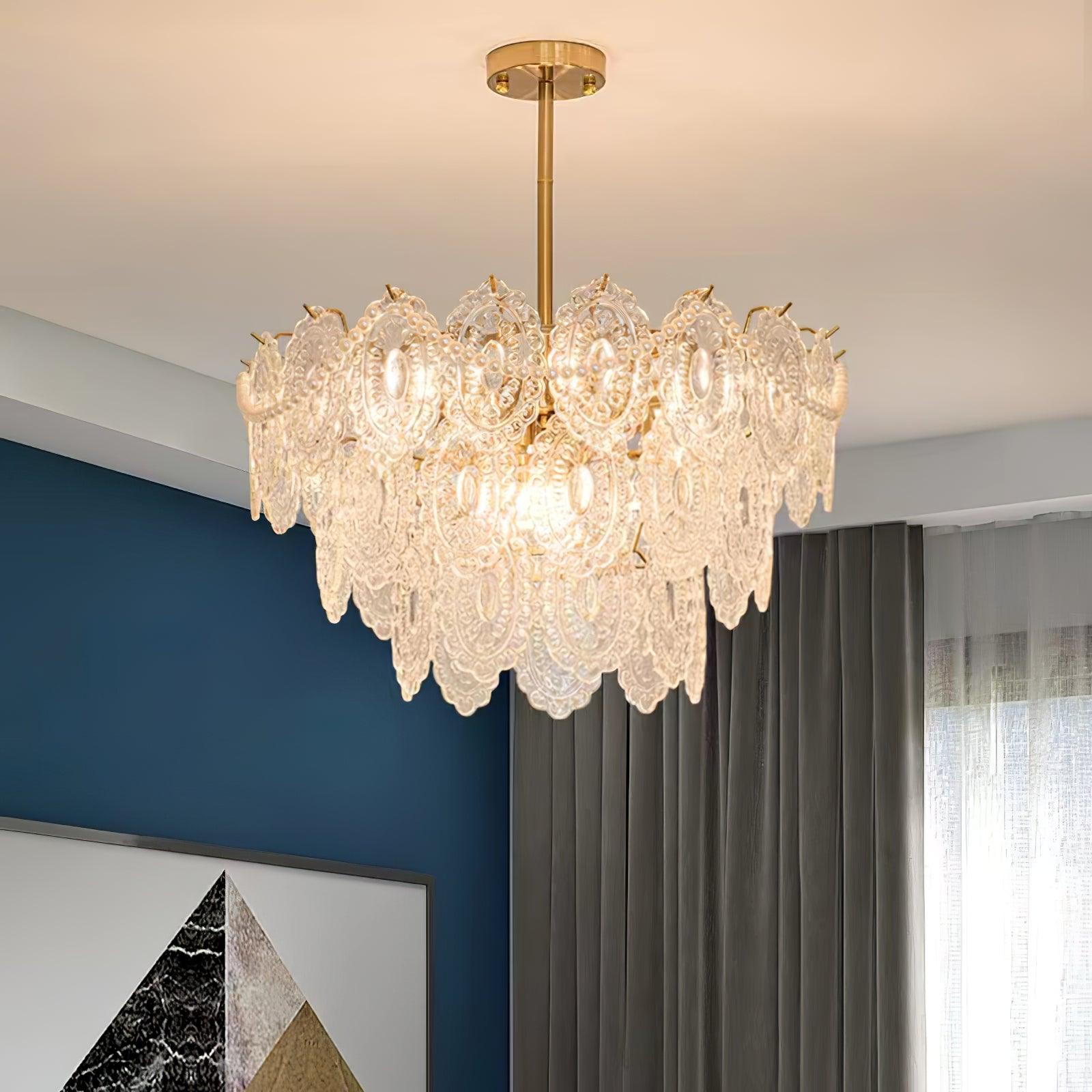 Wave Pearl Chandelier - Letslighting