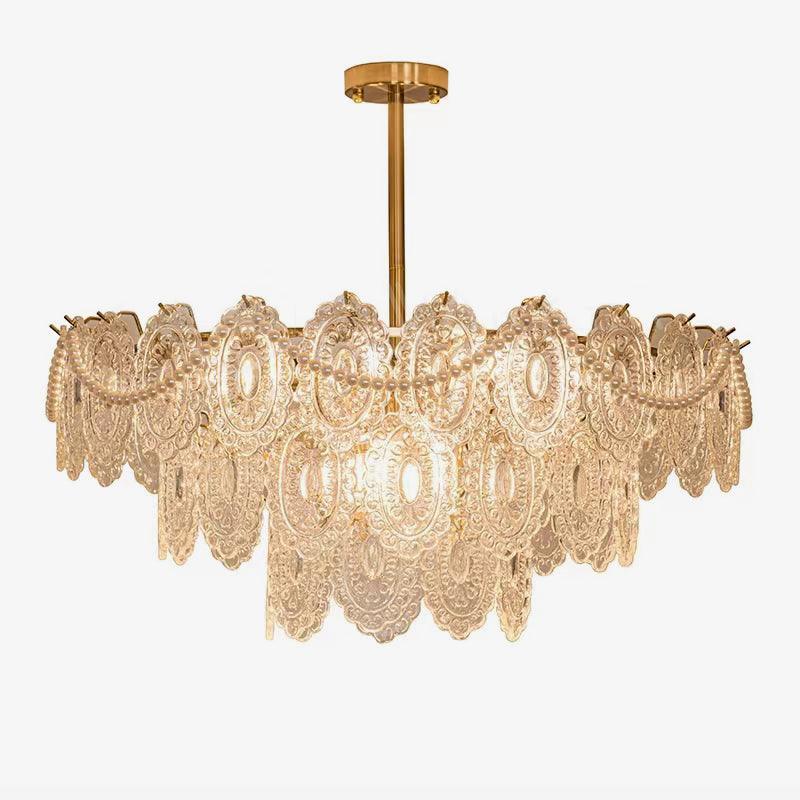Wave Pearl Chandelier - Letslighting