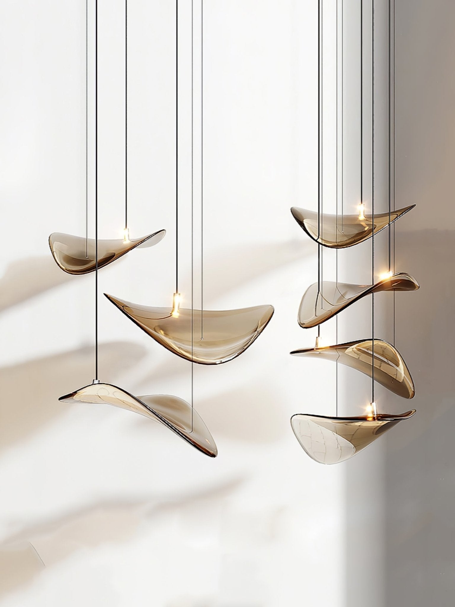 Eurrinia Butterfly Gold Metal Pendant Light - Letslighting
