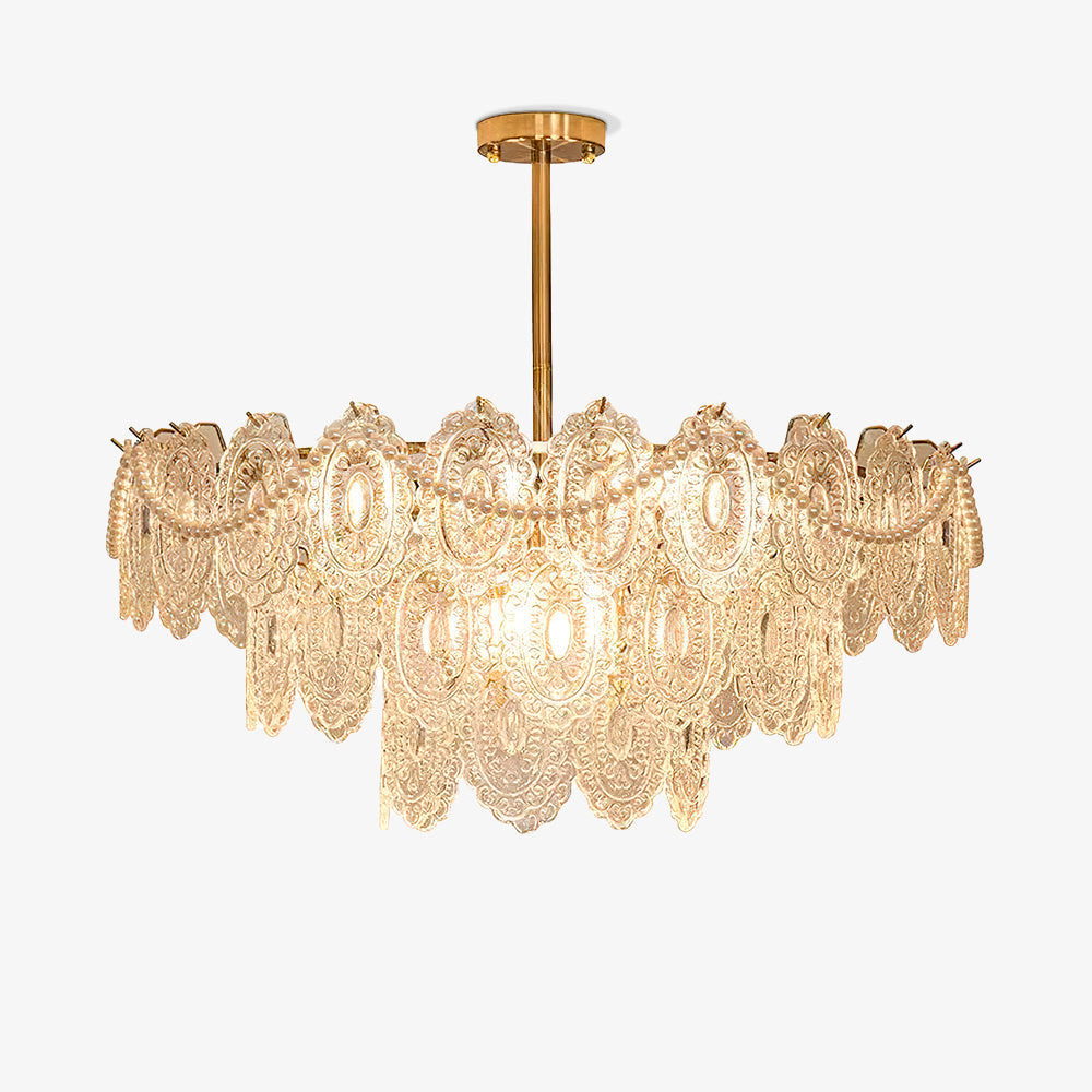 Wave Pearl Chandelier - Letslighting