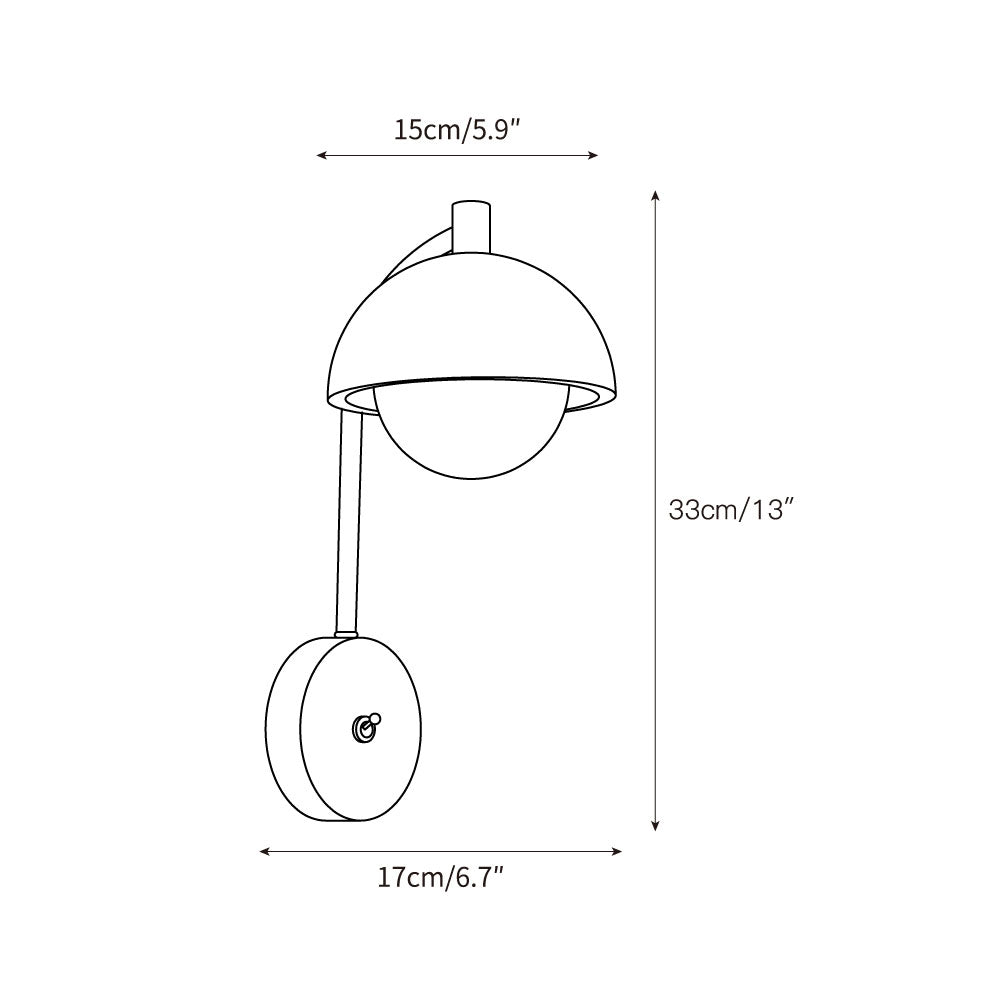Civarir Modern Minimalist Beige Travertine Wall Lamp - Lamp Copper