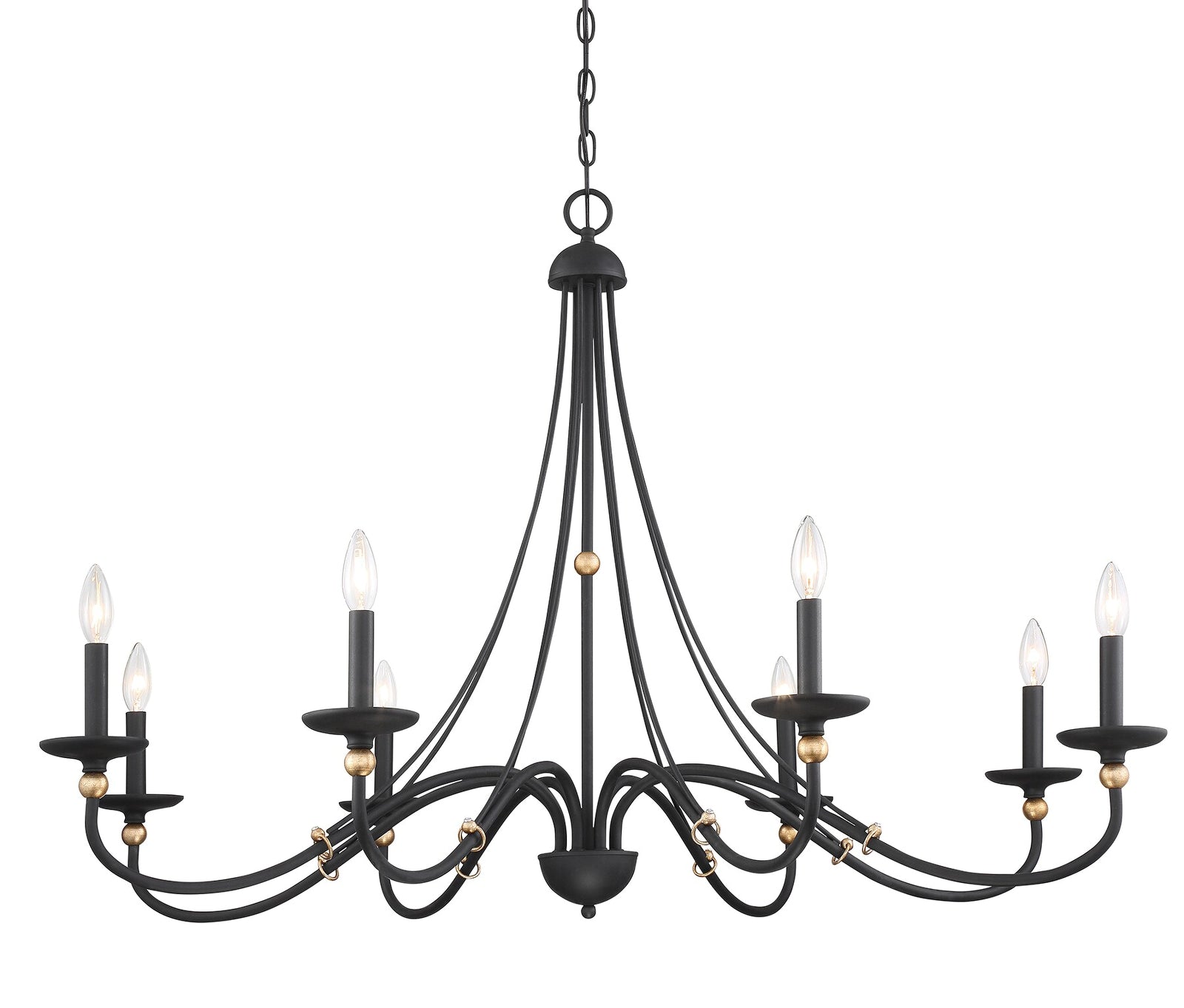 Regalia Vintage Brass Chandelier - Letslighting