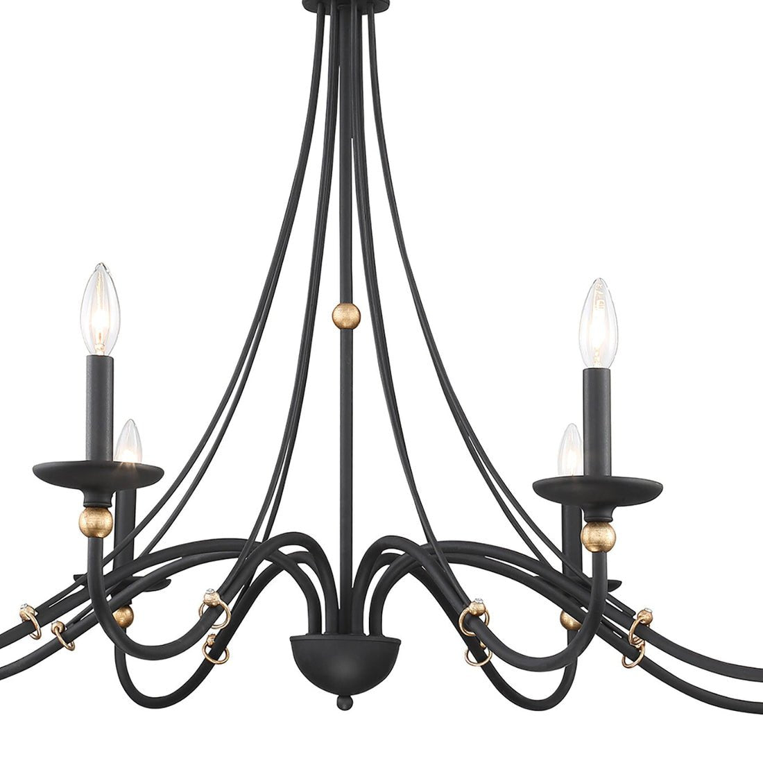 Regalia Vintage Brass Chandelier - Letslighting