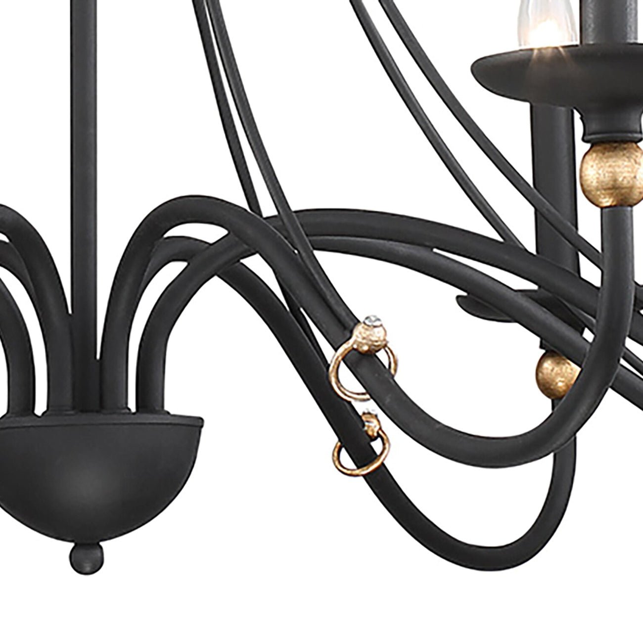 Regalia Vintage Brass Chandelier - Letslighting