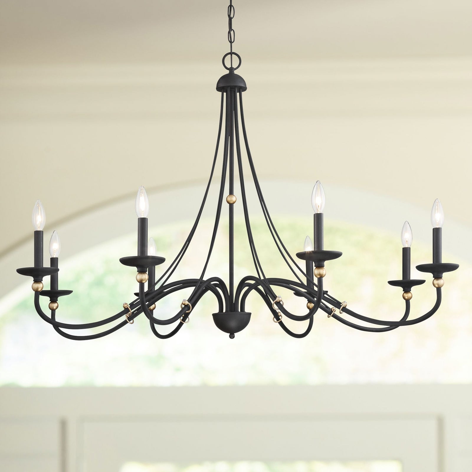 Regalia Vintage Brass Chandelier - Letslighting