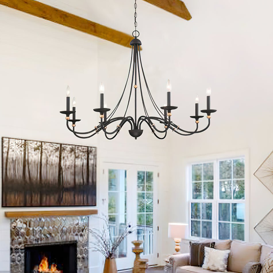 Regalia Vintage Brass Chandelier - Letslighting
