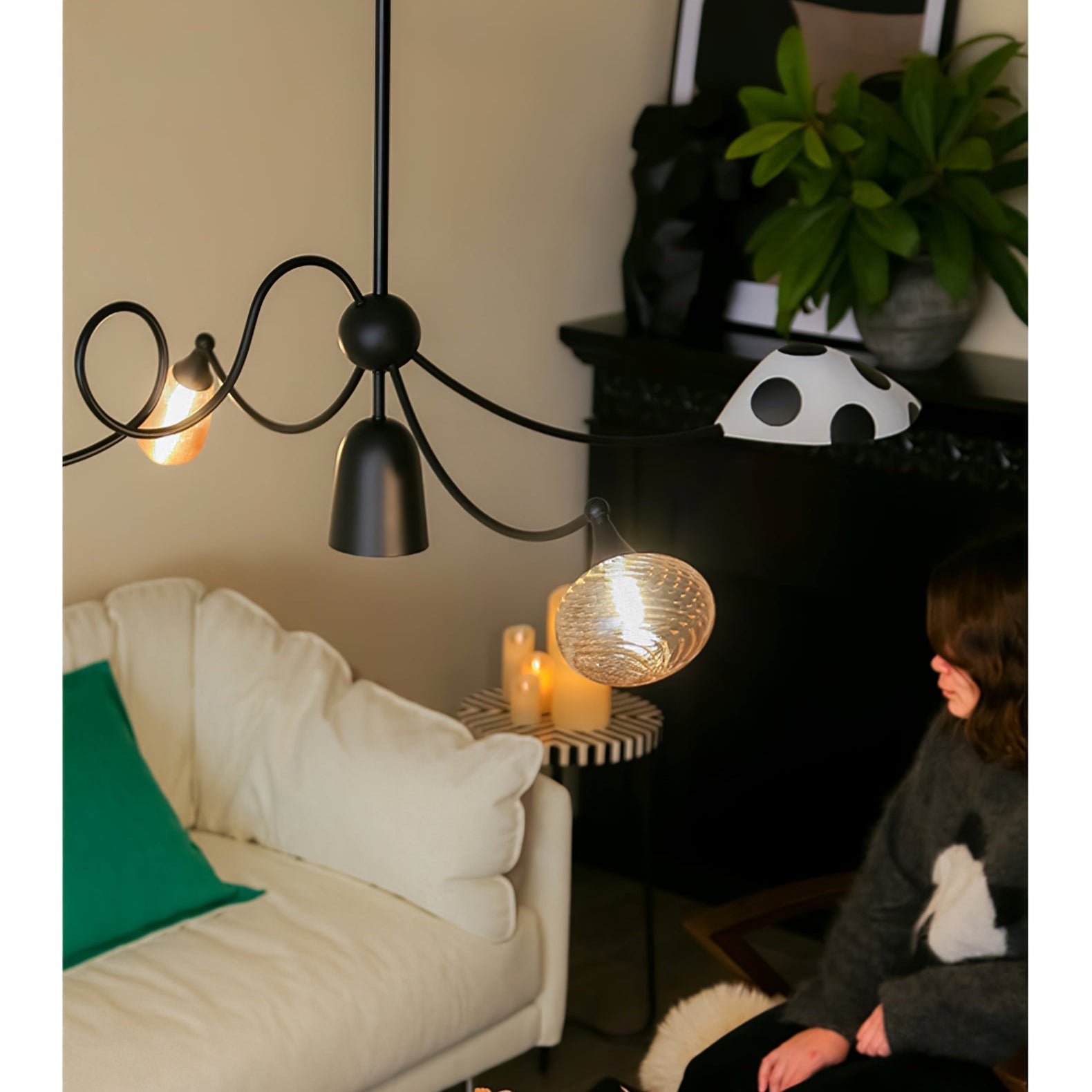 PlayfulGlass Modular Glass Pendant Light - Letslighting