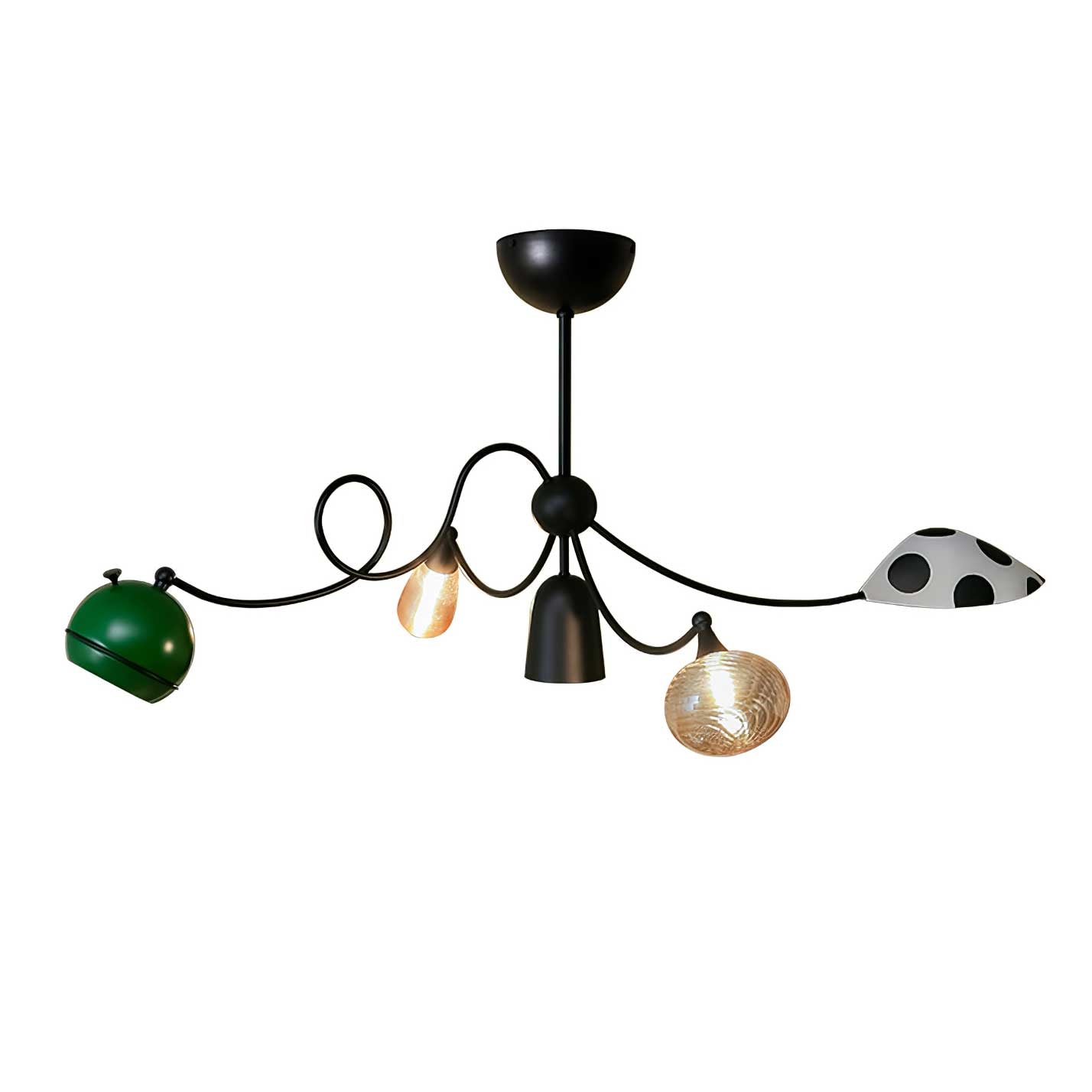 PlayfulGlass Modular Glass Pendant Light - Letslighting