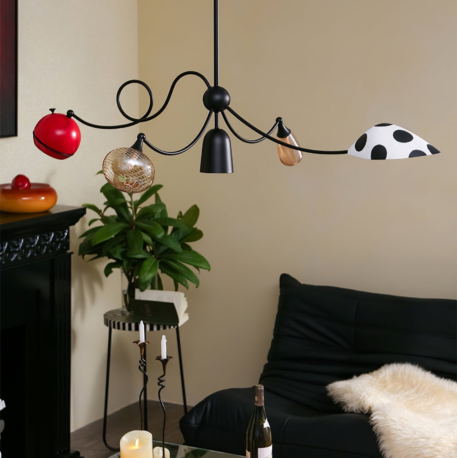 PlayfulGlass Modular Glass Pendant Light - Letslighting