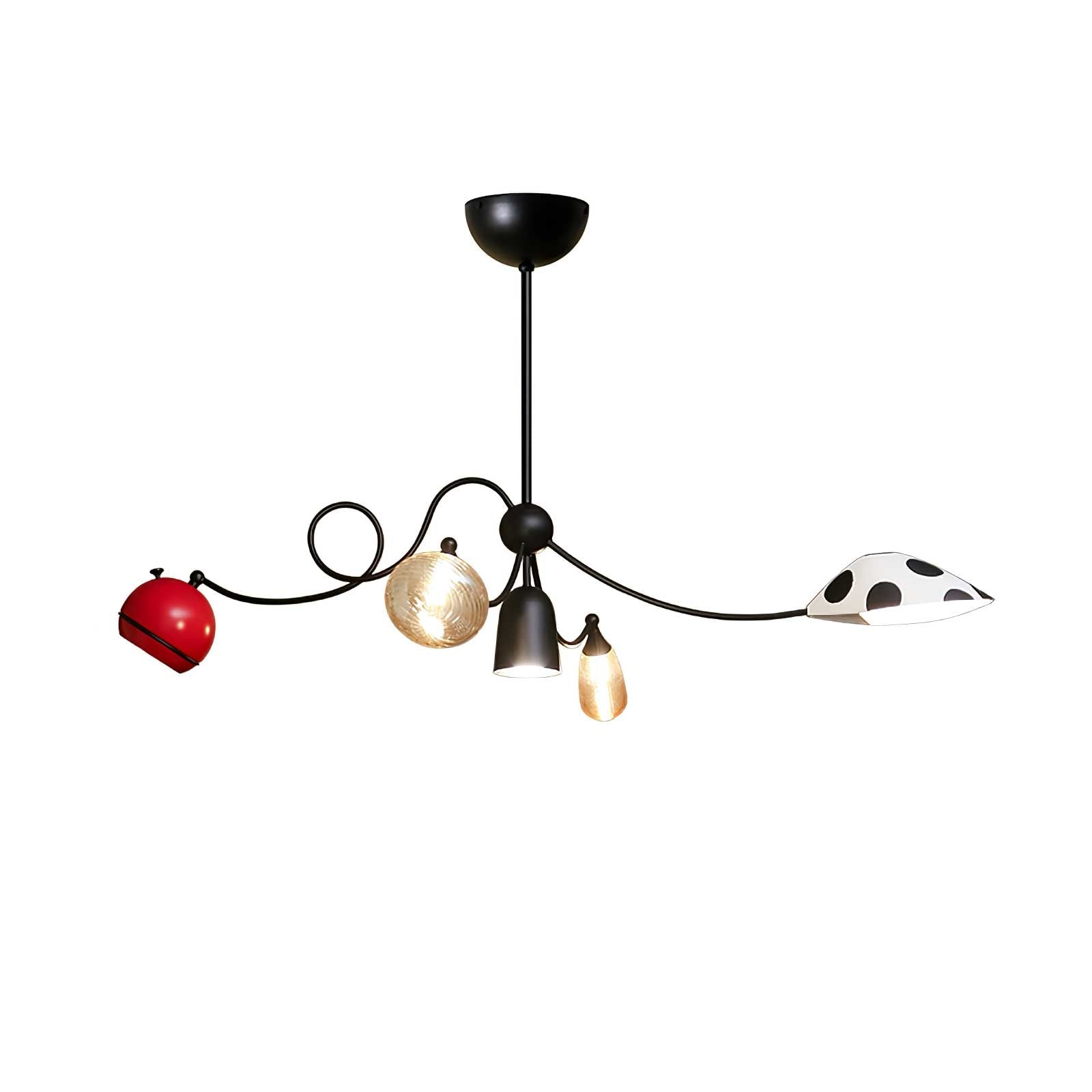 PlayfulGlass Modular Glass Pendant Light - Letslighting