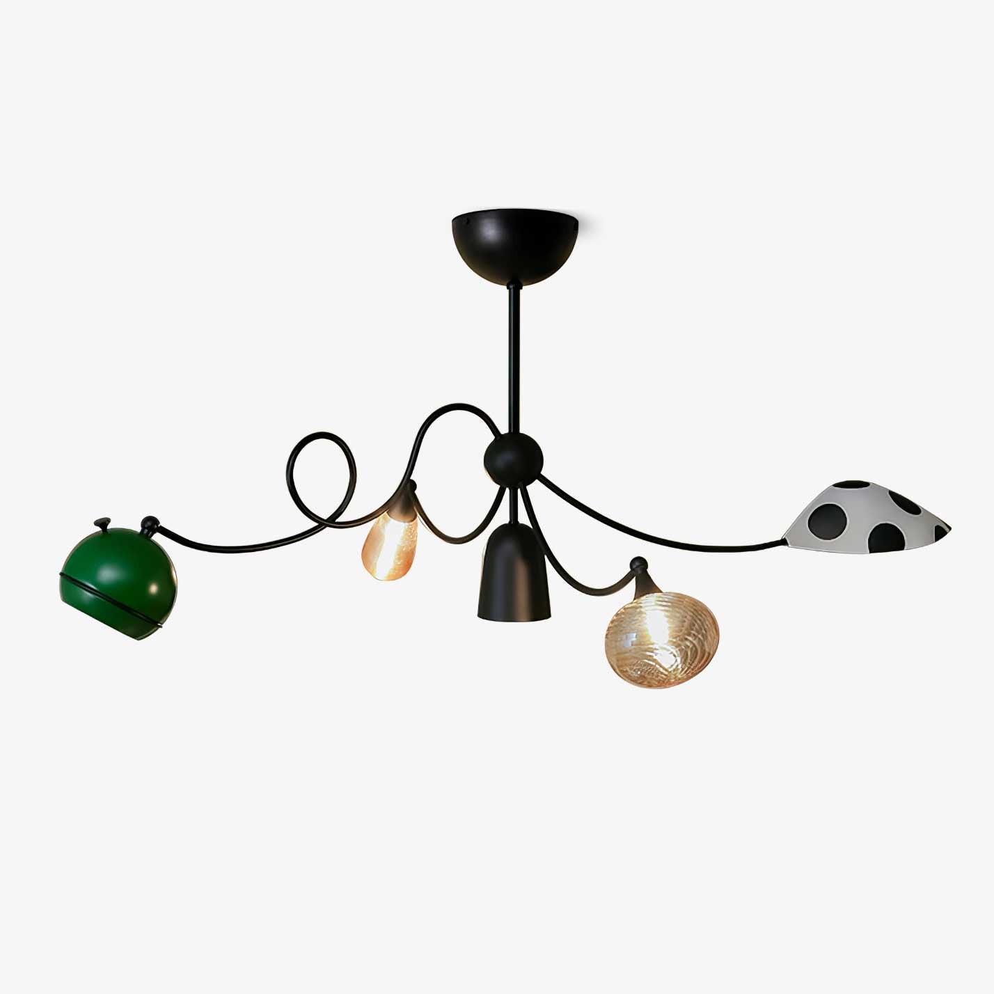 PlayfulGlass Modular Glass Pendant Light - Letslighting