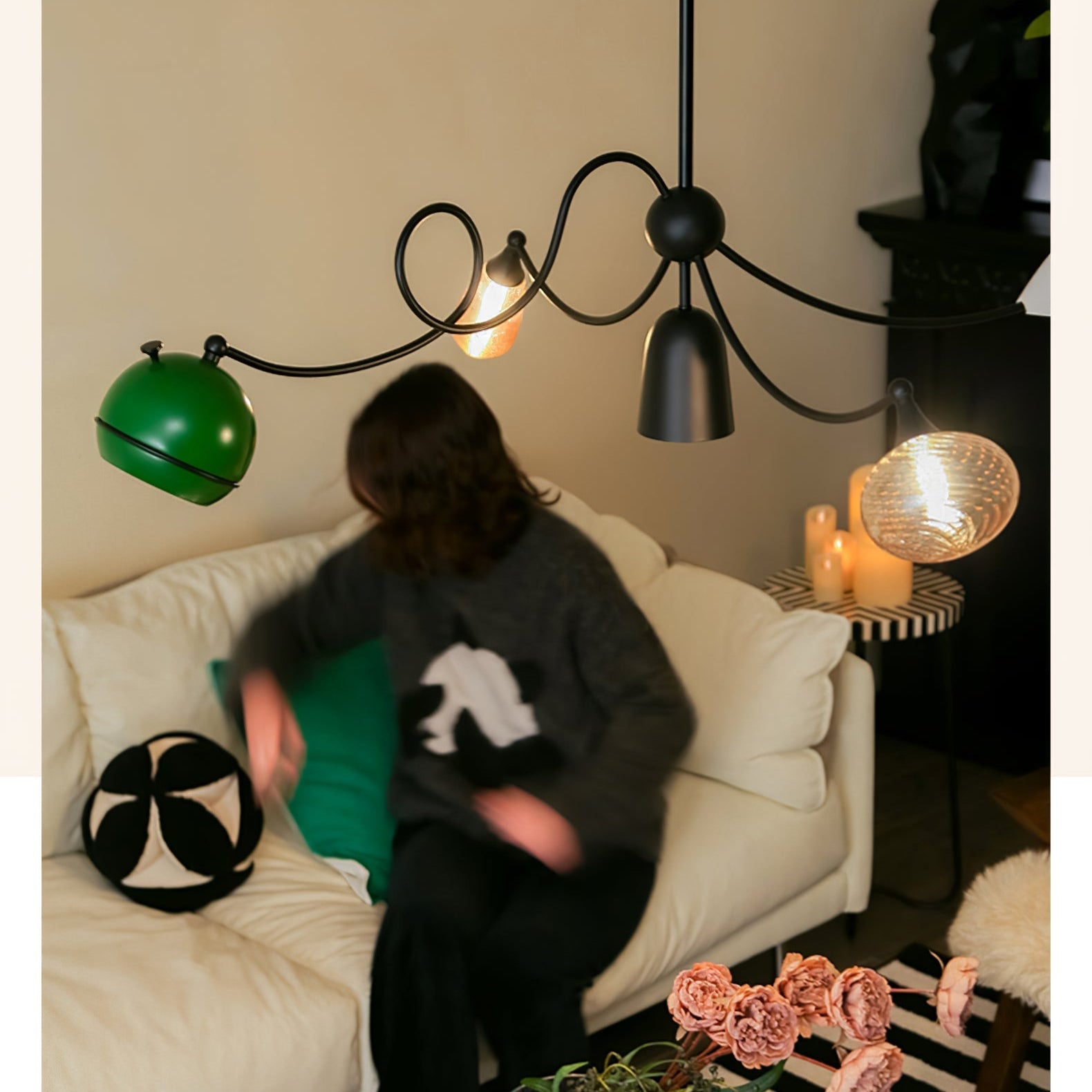 PlayfulGlass Modular Glass Pendant Light - Letslighting