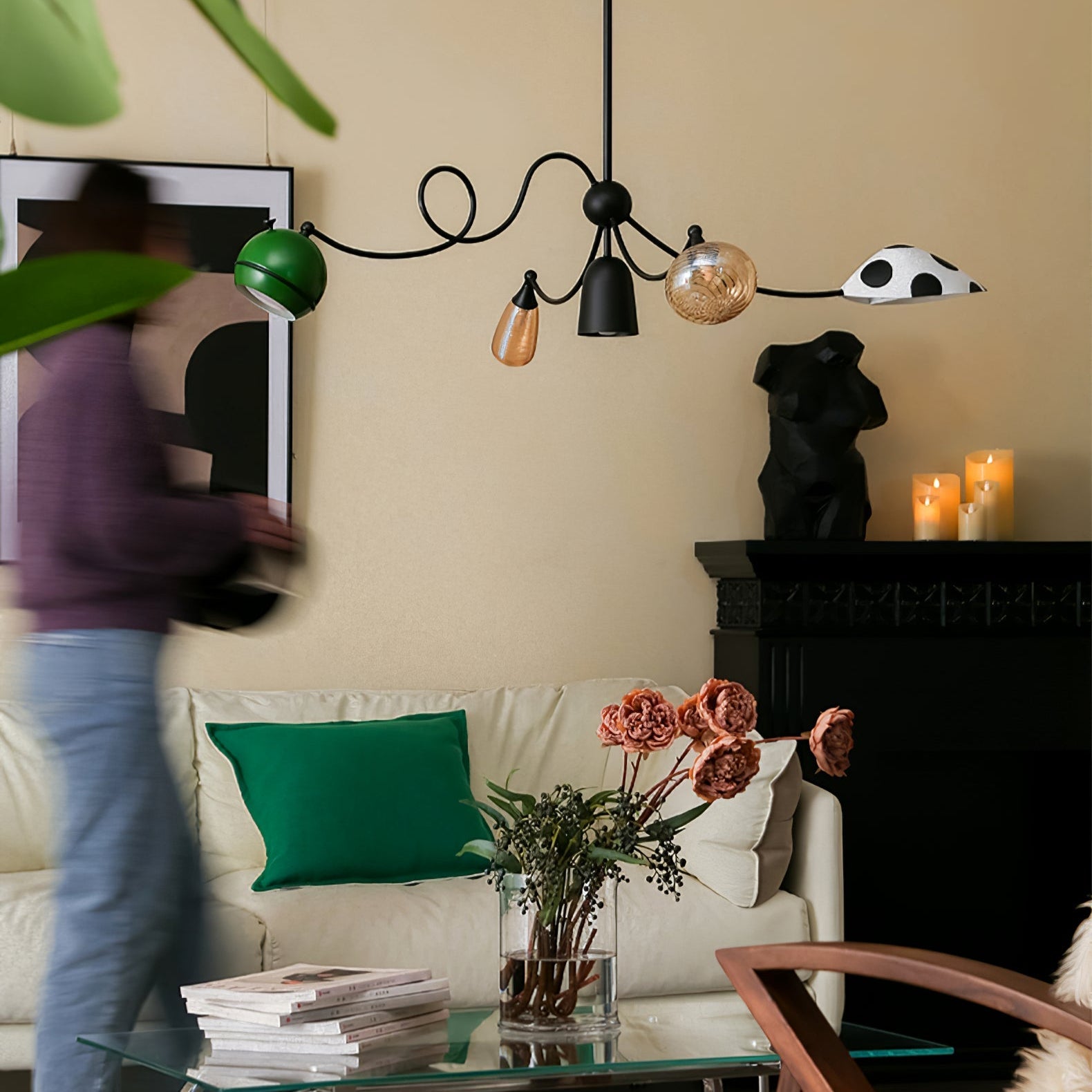 PlayfulGlass Modular Glass Pendant Light - Letslighting