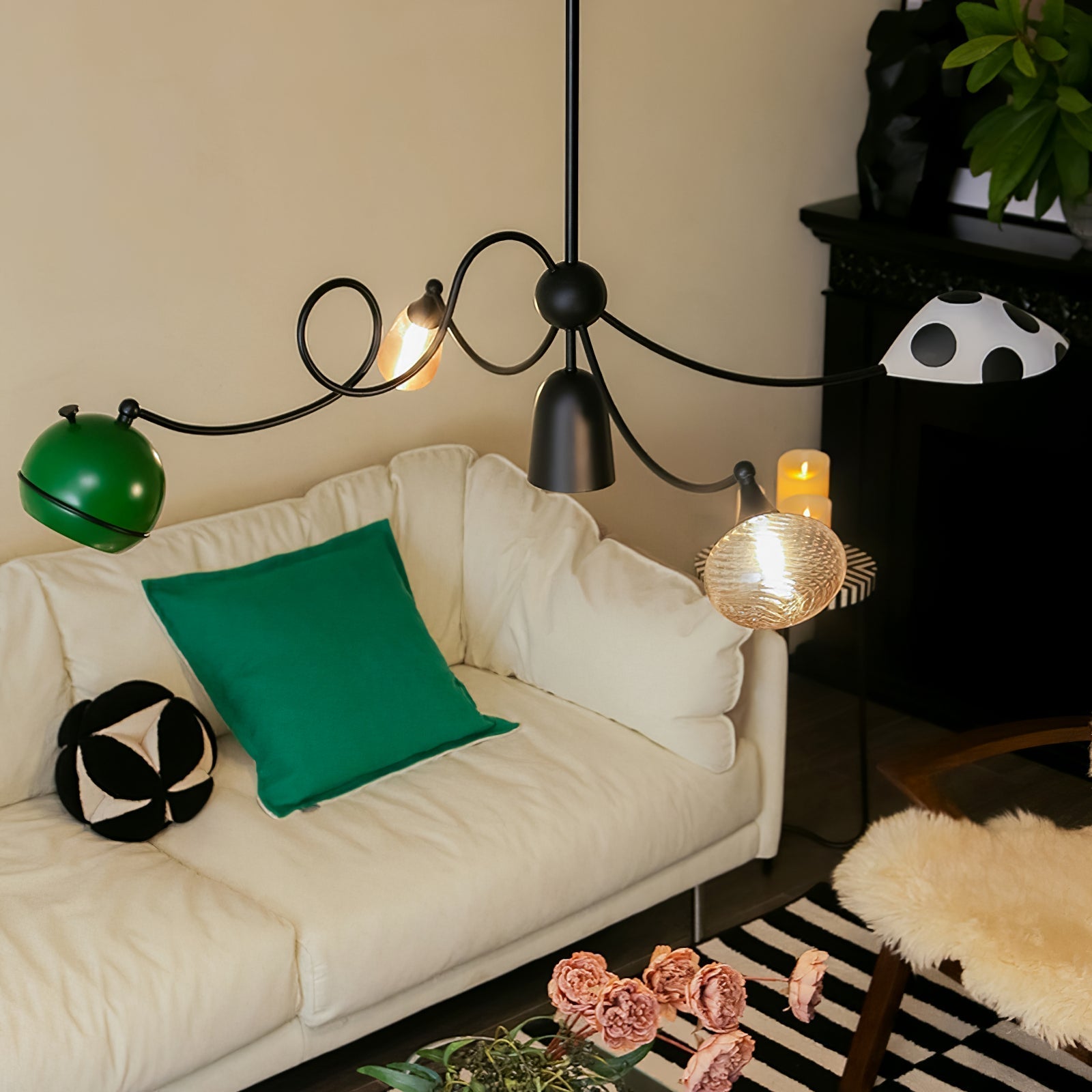 PlayfulGlass Modular Glass Pendant Light - Letslighting