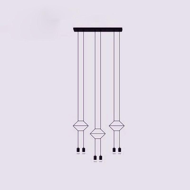 Line Art Pendant Light - Letslighting