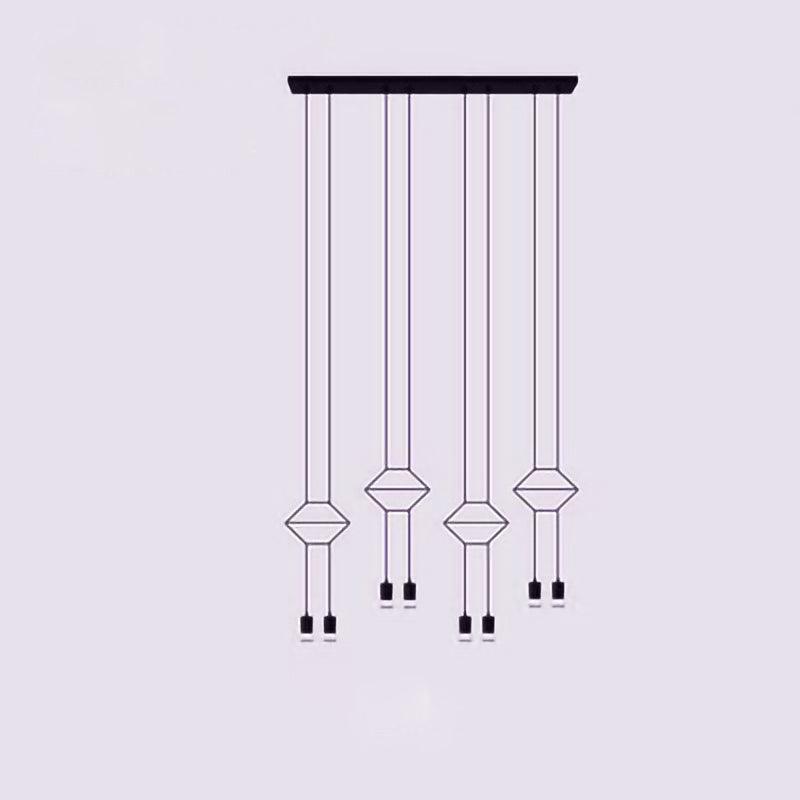 Line Art Pendant Light - Letslighting
