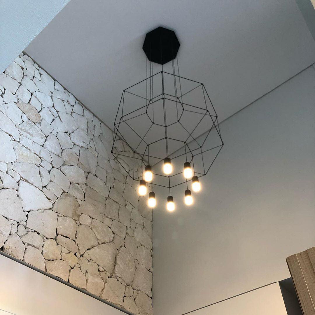 Geometric Lines Pendant Lamp - Letslighting