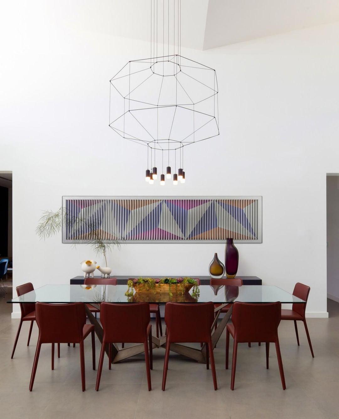 Geometric Lines Pendant Lamp - Letslighting