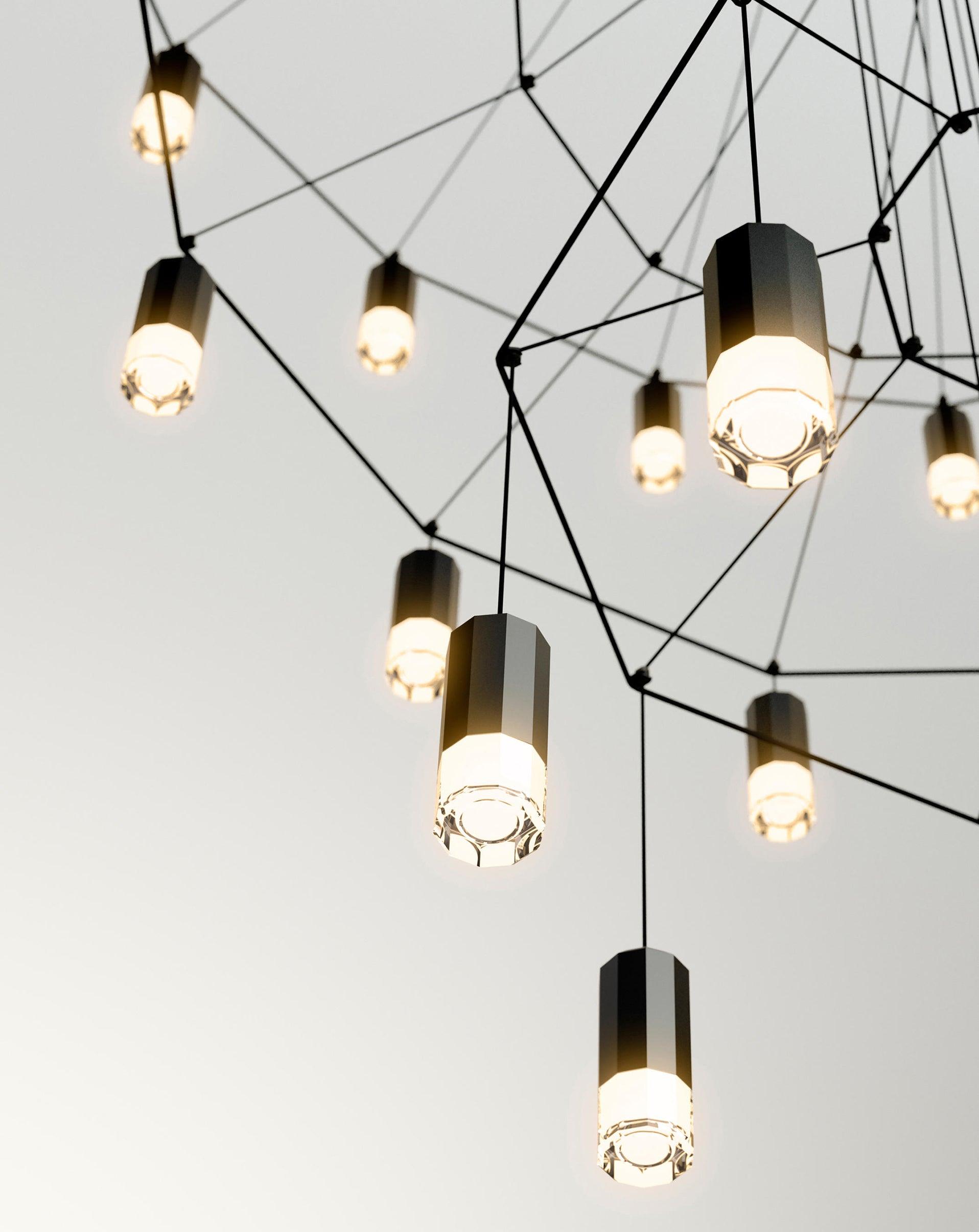 Lines Chandelier - Letslighting