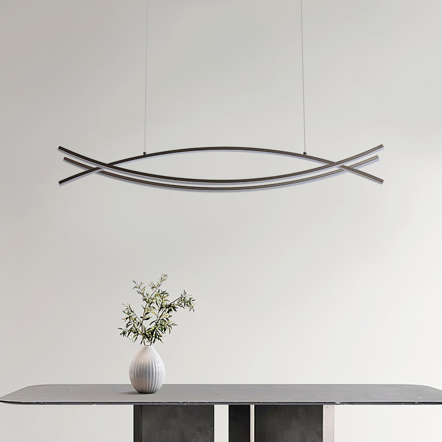 Wishbone LED Chandelier - Letslighting