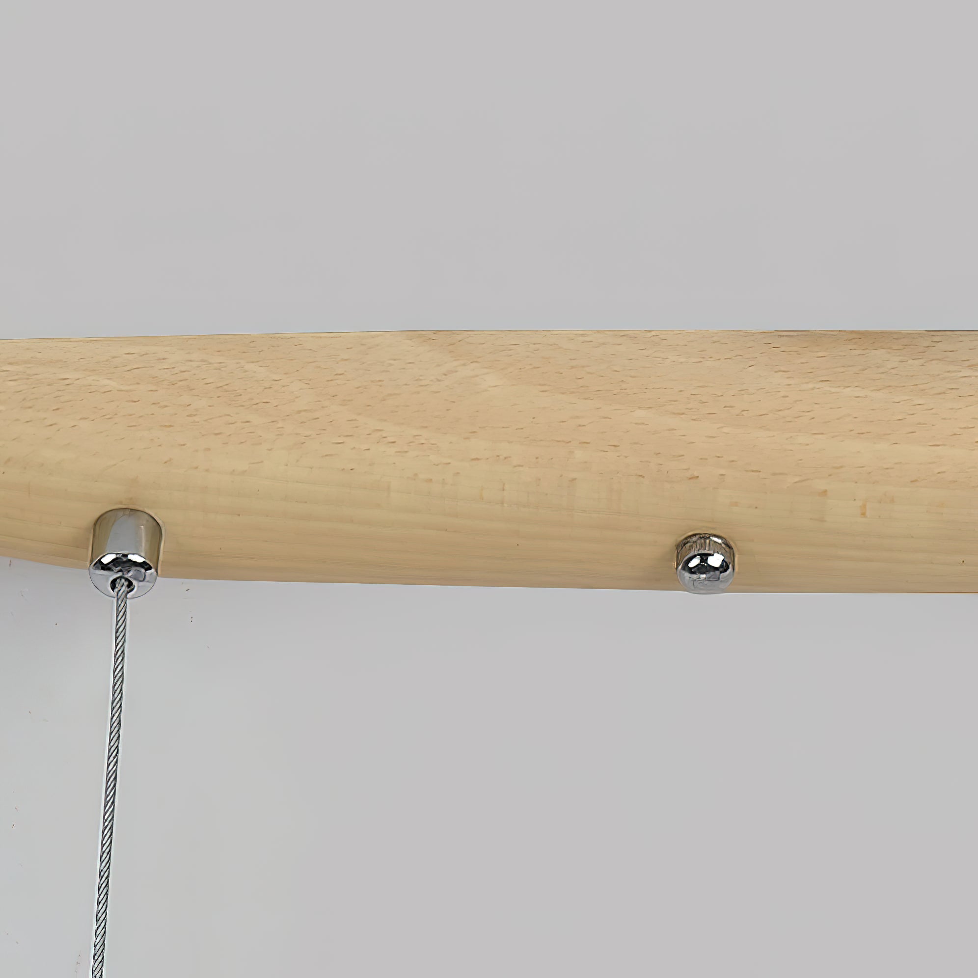 Zing Modern Minimalist Walnut Wood Pendant Lamp - Lamp Copper