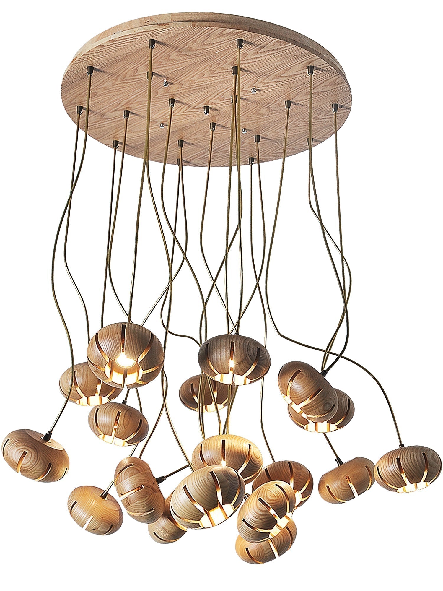 Zasorir Sculptural Marble Cluster Pendant Light - Letslighting