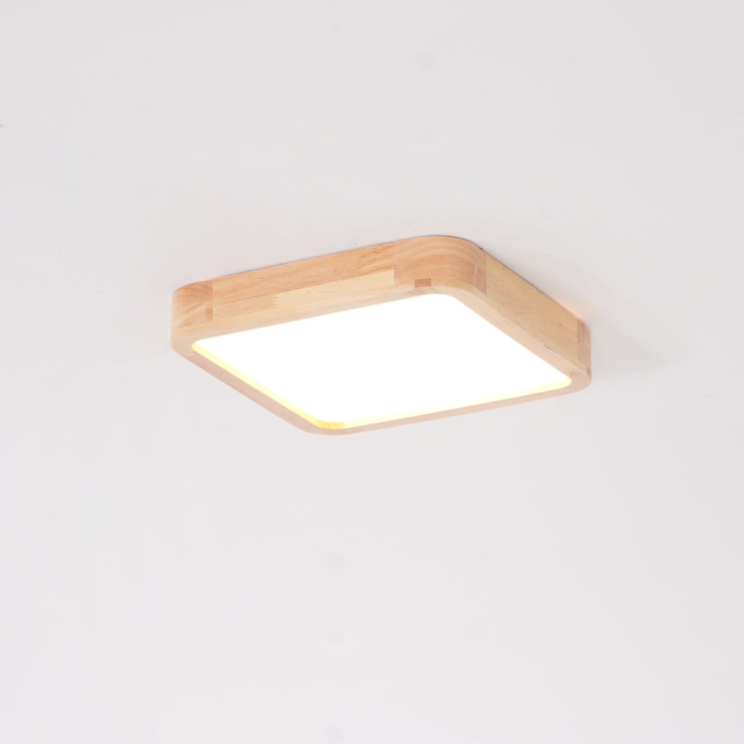 Muto Lámpara de Techo Geométrica de Madera