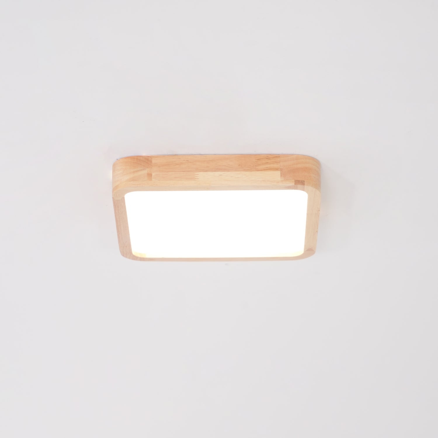 Muto Lámpara de Techo Geométrica de Madera