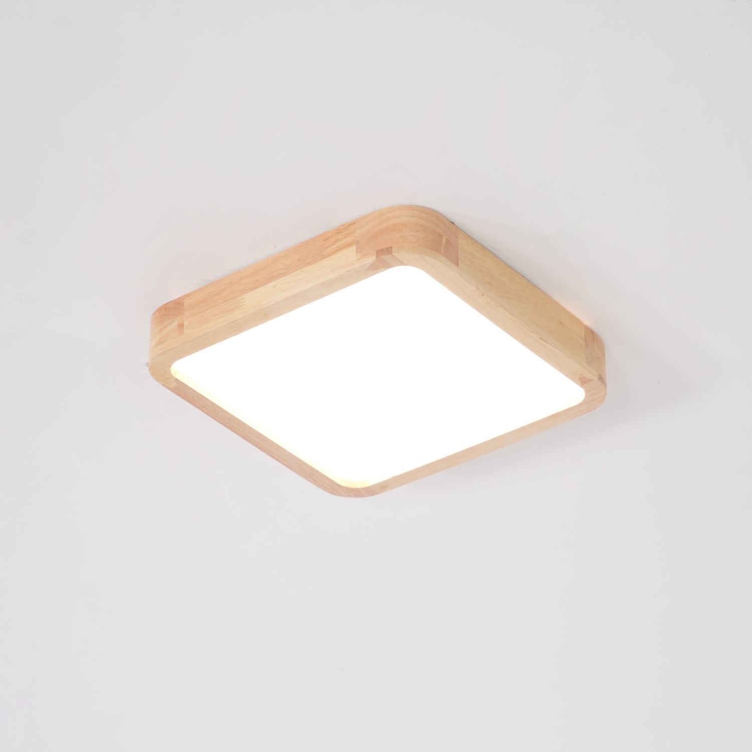 Muto Lámpara de Techo Geométrica de Madera