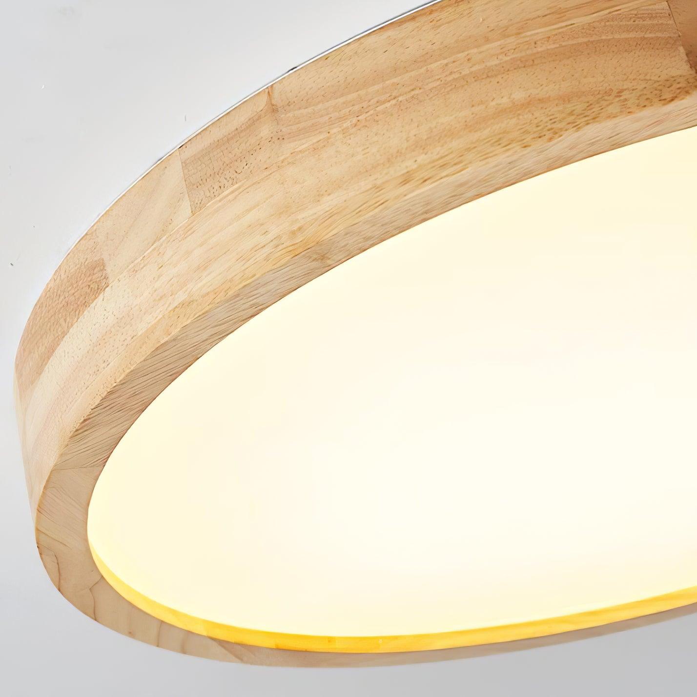 Muto Lámpara de Techo Geométrica de Madera