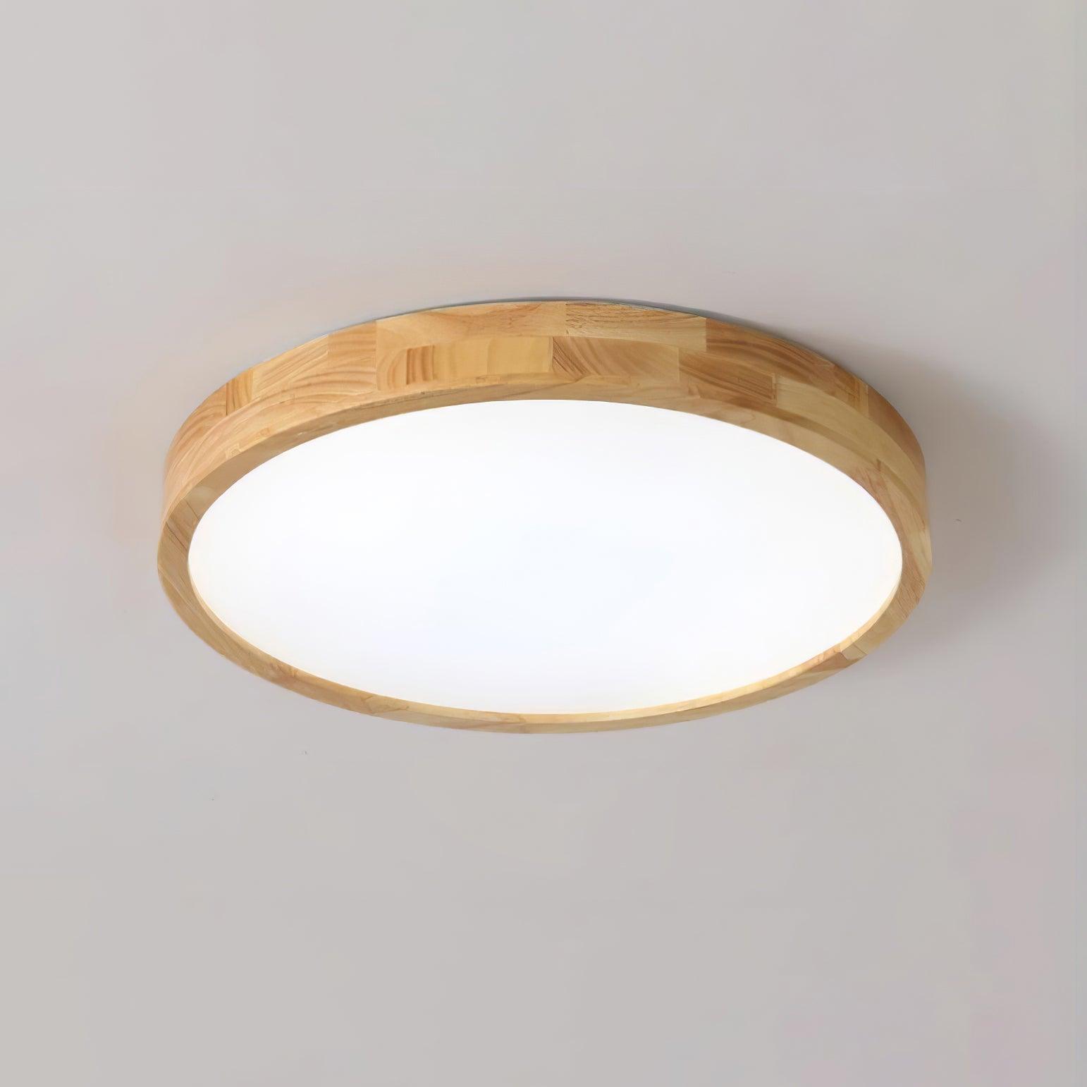 Muto Lámpara de Techo Geométrica de Madera