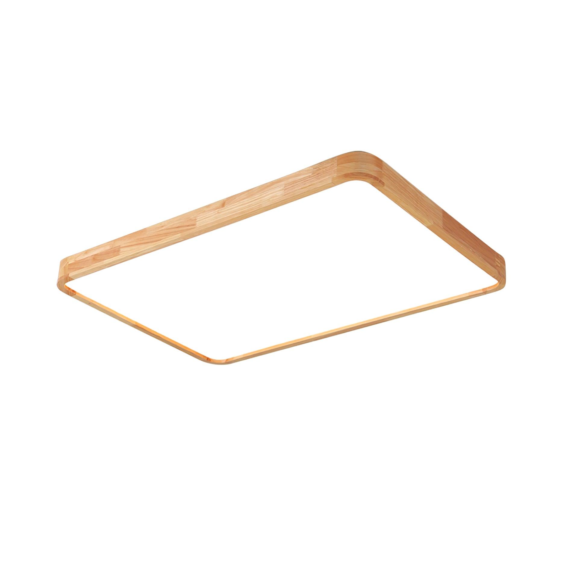 Muto Lámpara de Techo Geométrica de Madera
