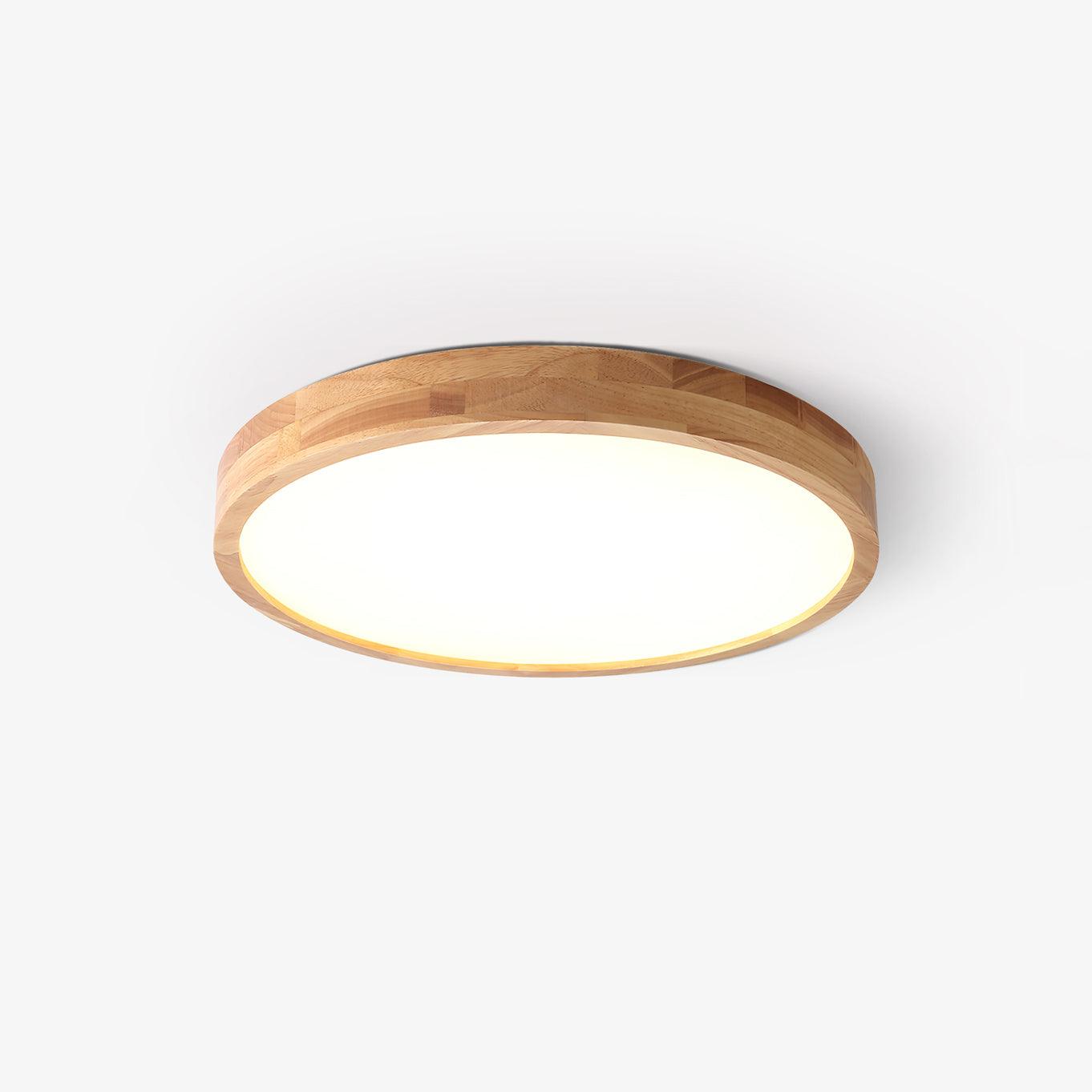 Muto Lámpara de Techo Geométrica de Madera
