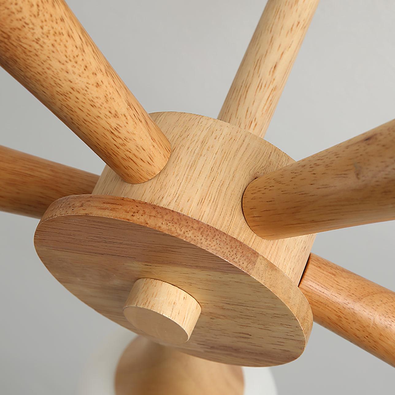 Wooden Nera Chandelier - Letslighting