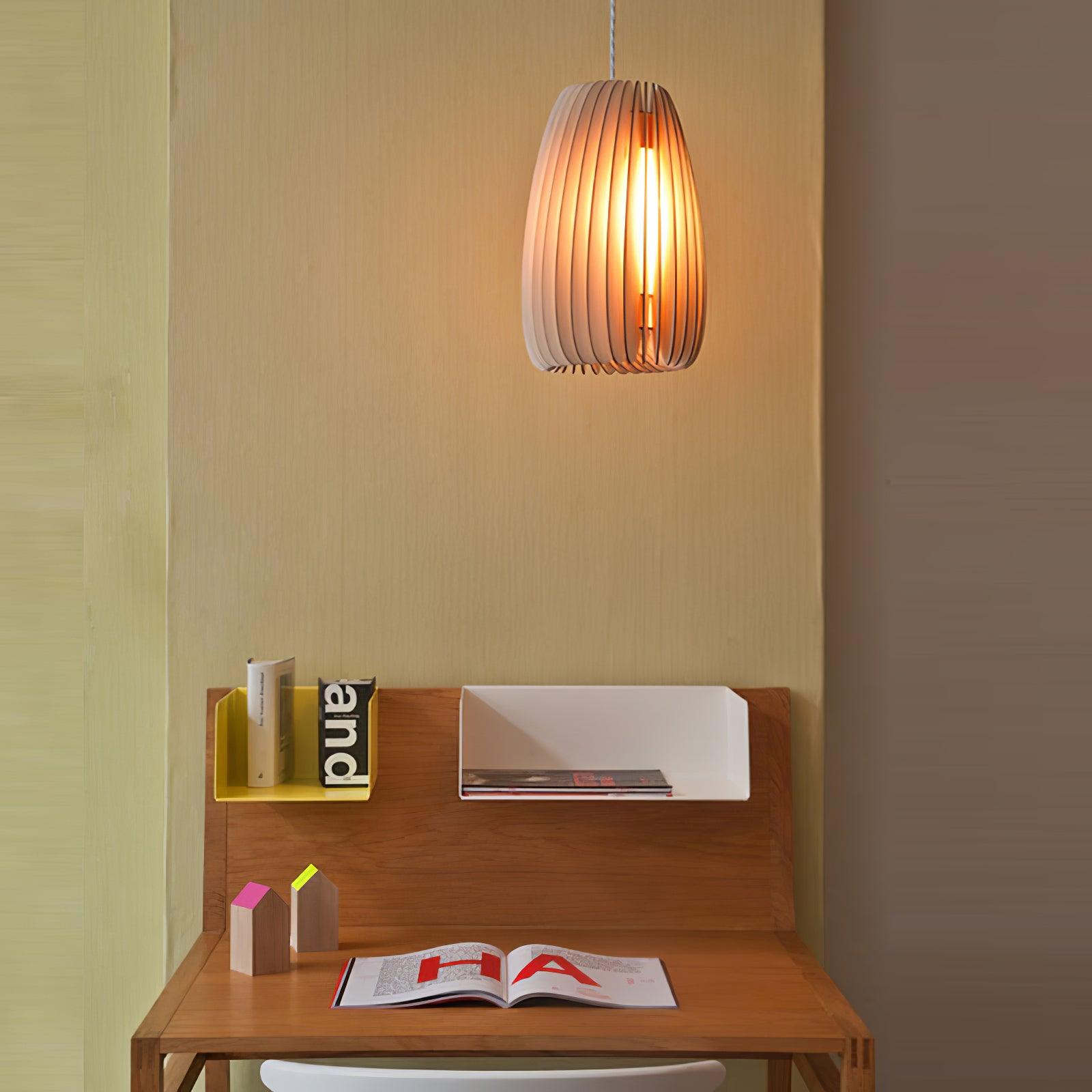 Wooden Orb Pendant Lamp - Letslighting